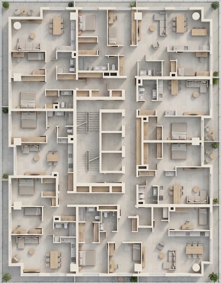Korruse 9 planeering