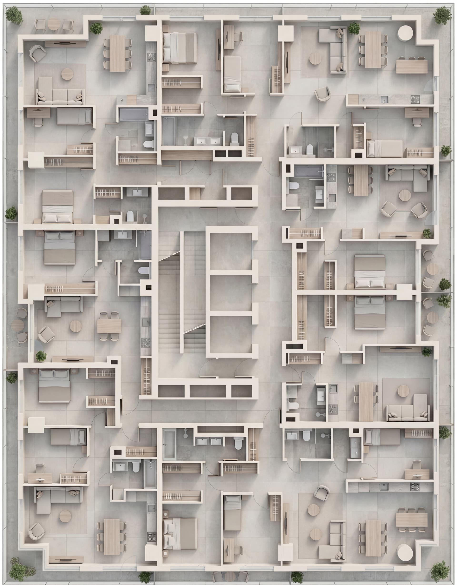 Korruse 11 planeering