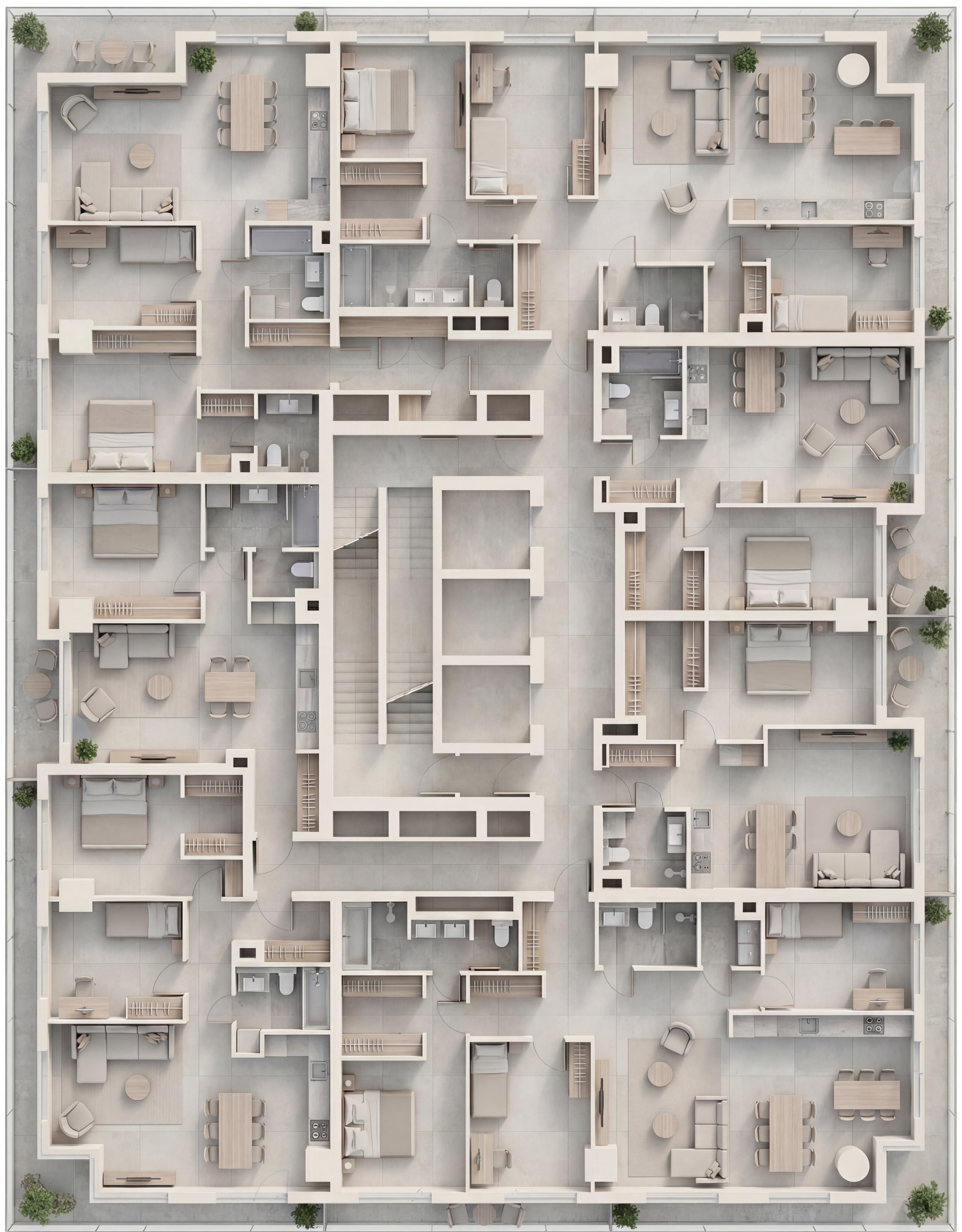 Korruse 12 planeering