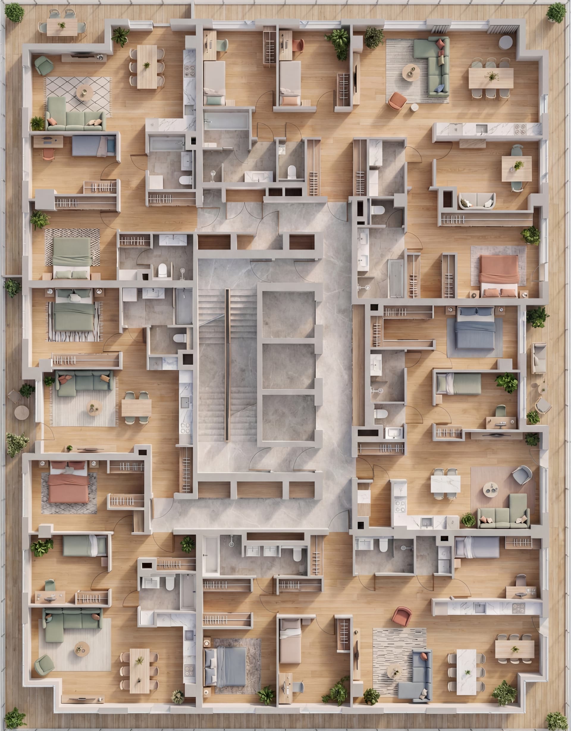 Korruse 25 planeering